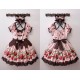 Dream Whale Strawberry Chocolate Blouse Salopette JSK and OP(Pre-Order/Full Payment Without Shipping)
